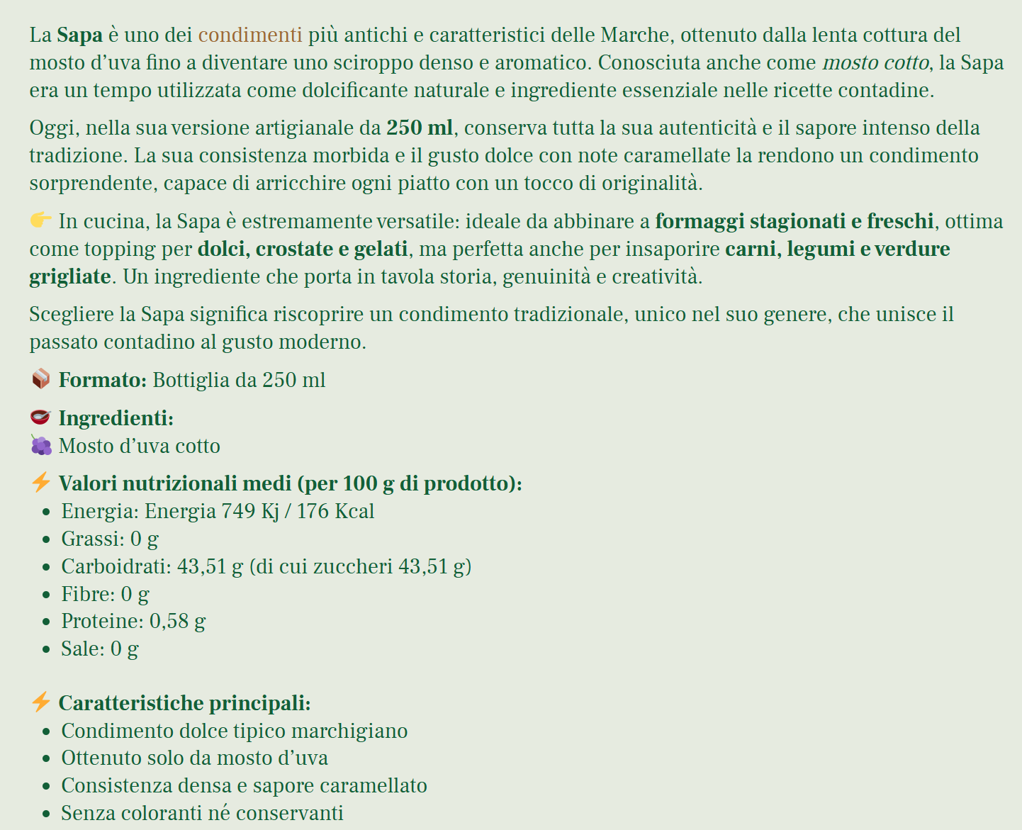 Sapa - La Bona Usanza - immagine 2