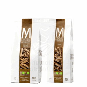 Pasta integrale Mancini – Fusilli e Penne integrali