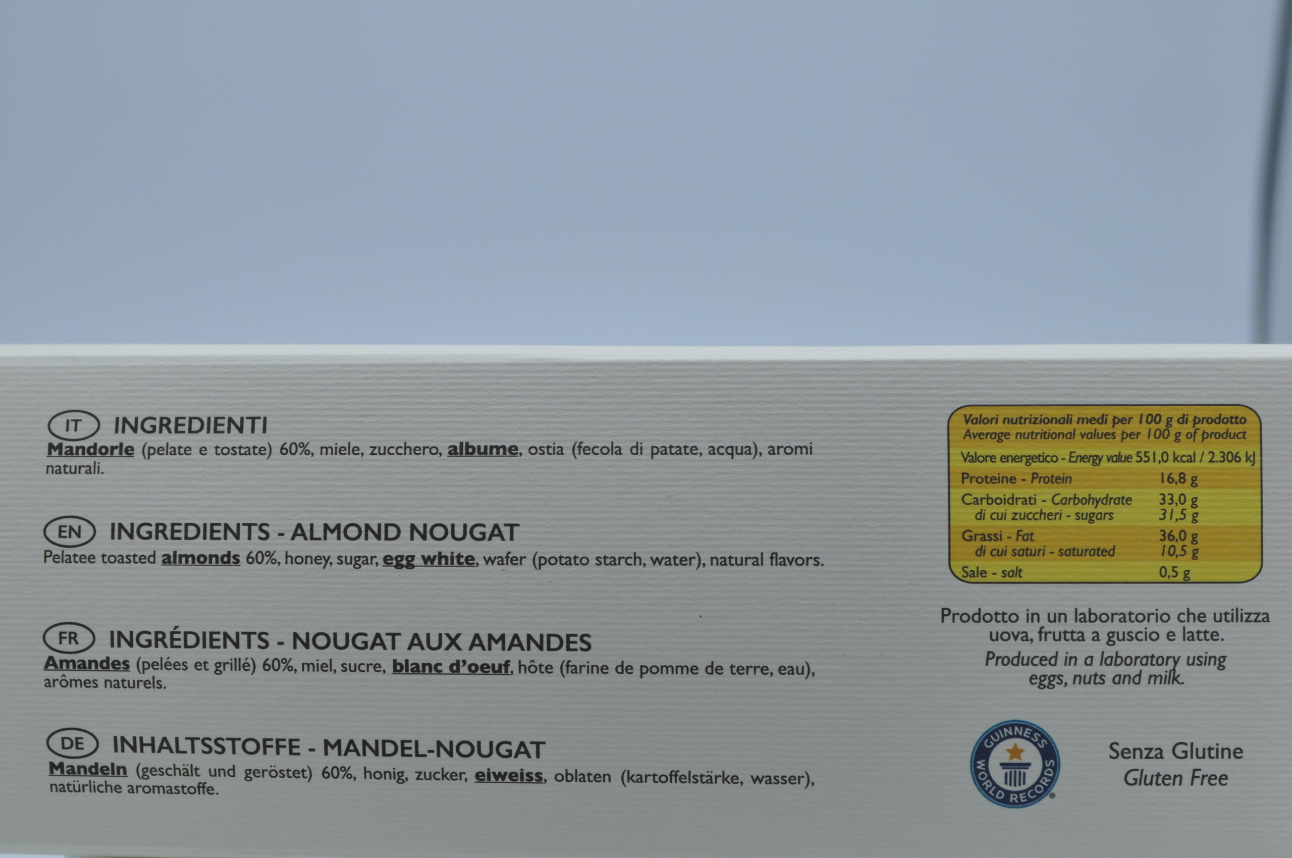 Torrone artigianale camerinese Mandorlato tenero - Casa Francucci - immagine 2