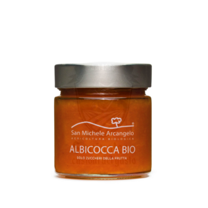 Barattolo di composta di albicocca bio 230g San Michele Arcangelo