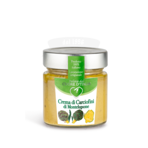 Vasetto Crema di Carciofini di Montelupone Cuore d’Italia – lavorazione artigianale e ingredienti naturali