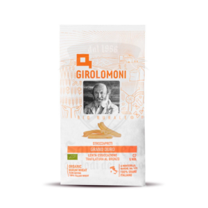 Confezione Strozzapreti di grano duro biologico Girolomoni – pasta artigianale trafilata al bronzo