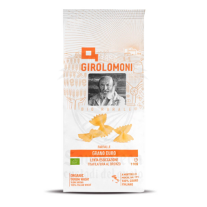Confezione Farfalle di grano duro biologiche Girolomoni – trafilatura al bronzo
