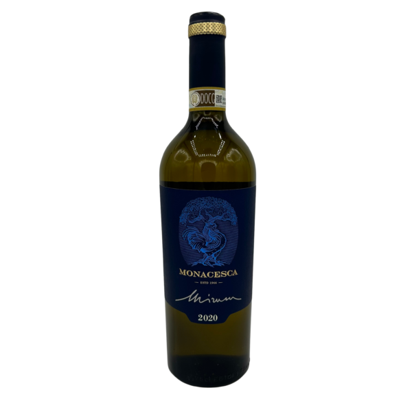 Bottiglia di Mirum 2020 Verdicchio di Matelica Riserva DOCG La Monacesca