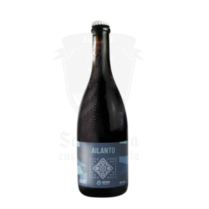 Bottiglia Birra Ailanto – Belgian Dark Strong Ale artigianale Jester – immersione acqua blu