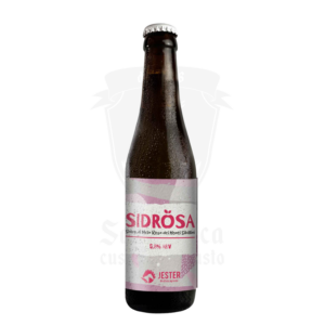Bottiglia Sidro Mela Rosa dei Sibillini – bevanda artigianale non filtrata