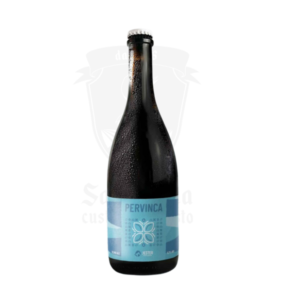 Bottiglia Birra Pervinca – Blonde Ale artigianale del Birrificio Jester – in ghiaccio