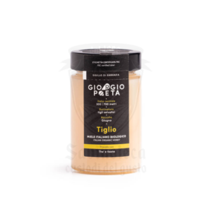 Vasetto da 250g di miele biologico di tiglio Giorgio Poeta – miele floreale e balsamico