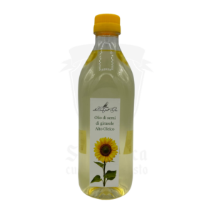 Olio di semi di girasole - alto oleico Alla Corte dell’Oca, bottiglia da 1 litro